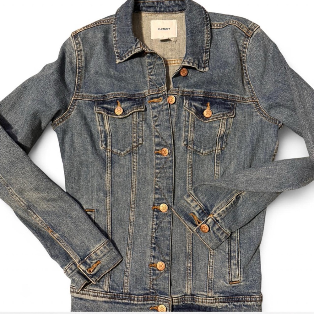 Old Navy Classic Blue Jean Jacket for Women